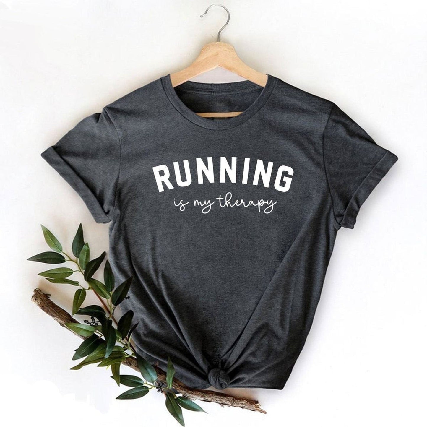 Running is My Therapy Shirt