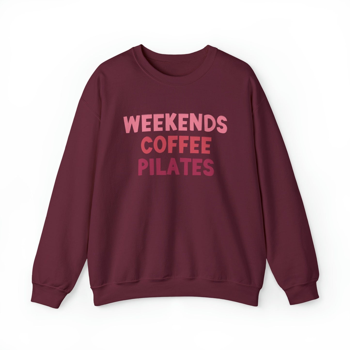 Weekends Coffee Pilates Sweatshirt