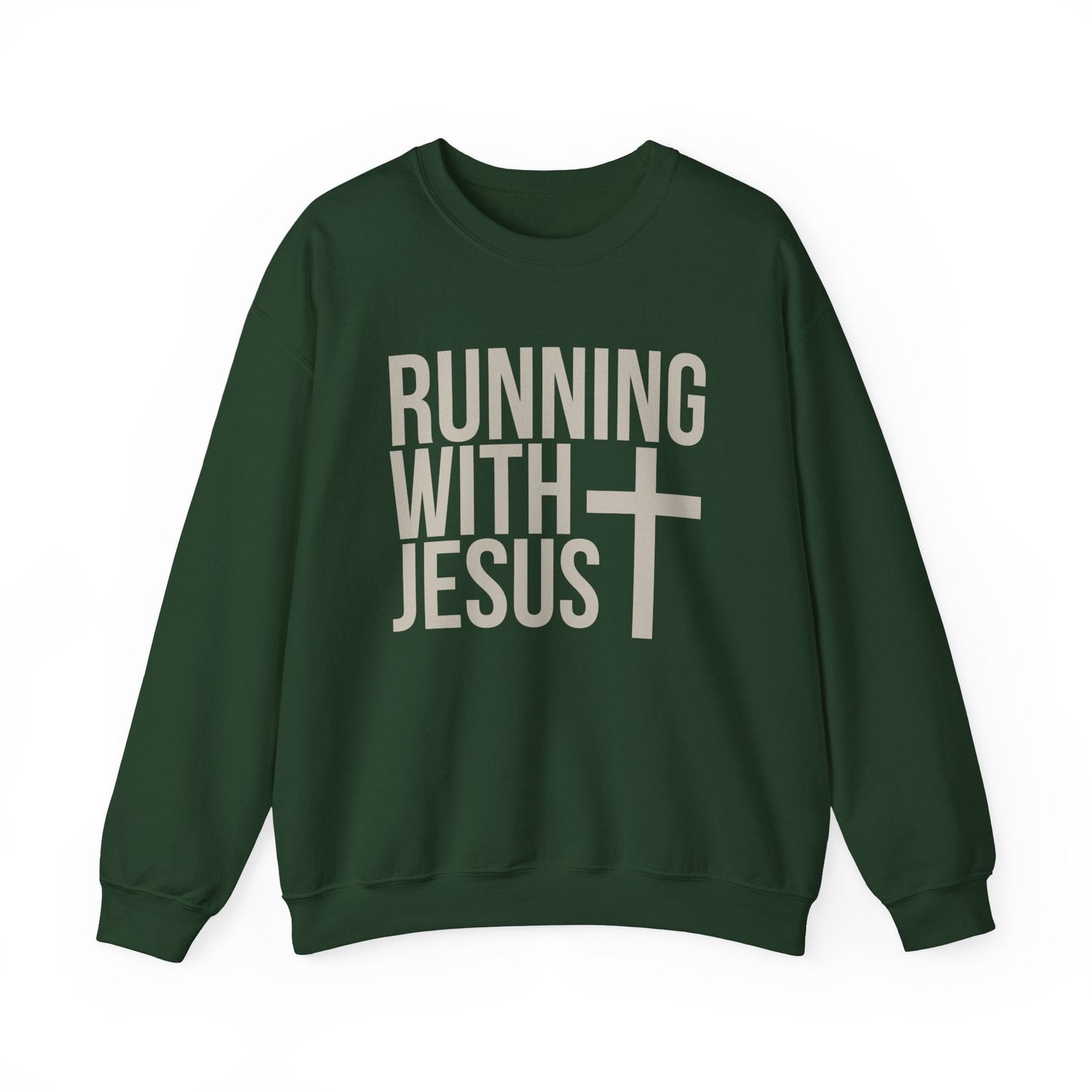 Running With Jesus Sweatshirt