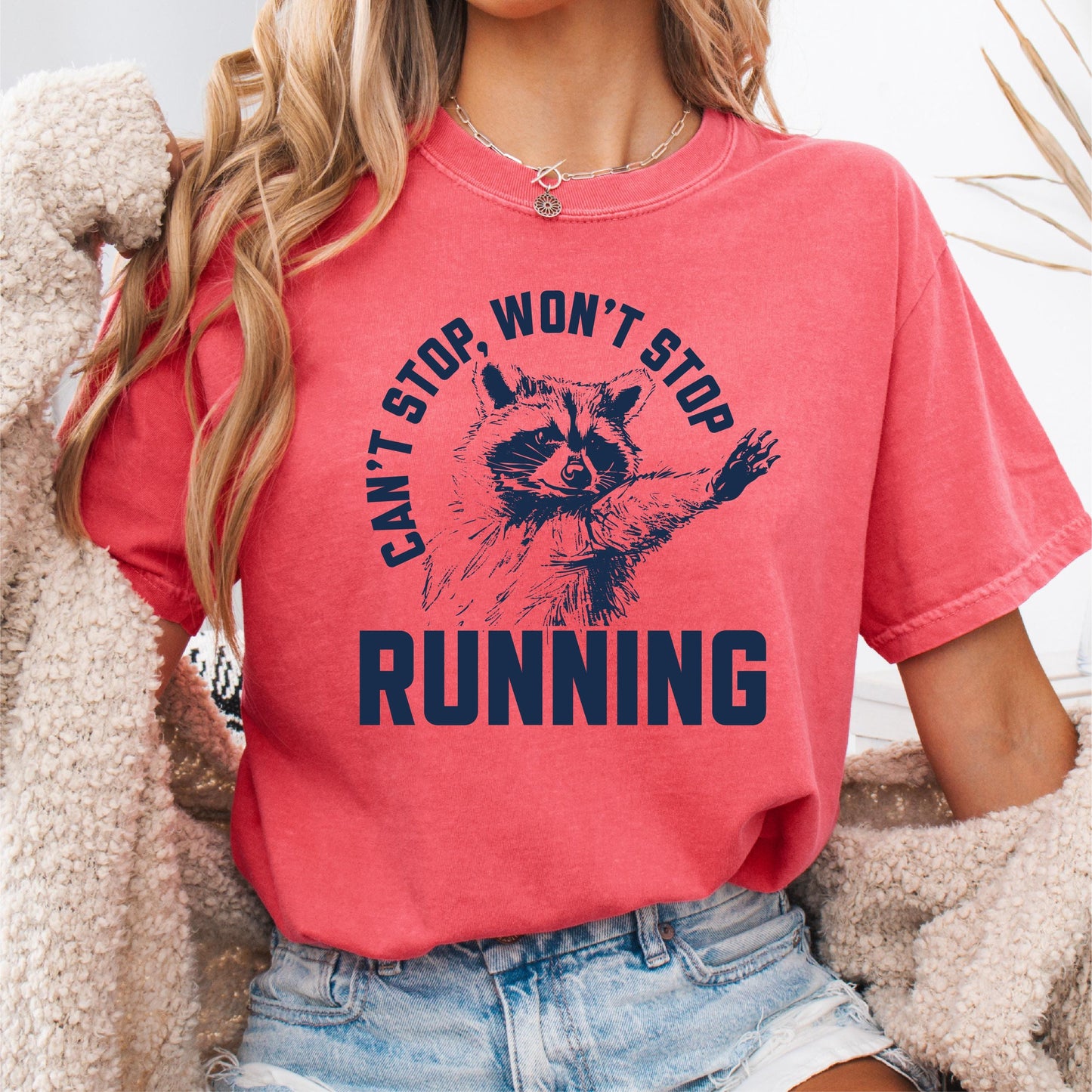 Can't Stop Running Funny Shirt