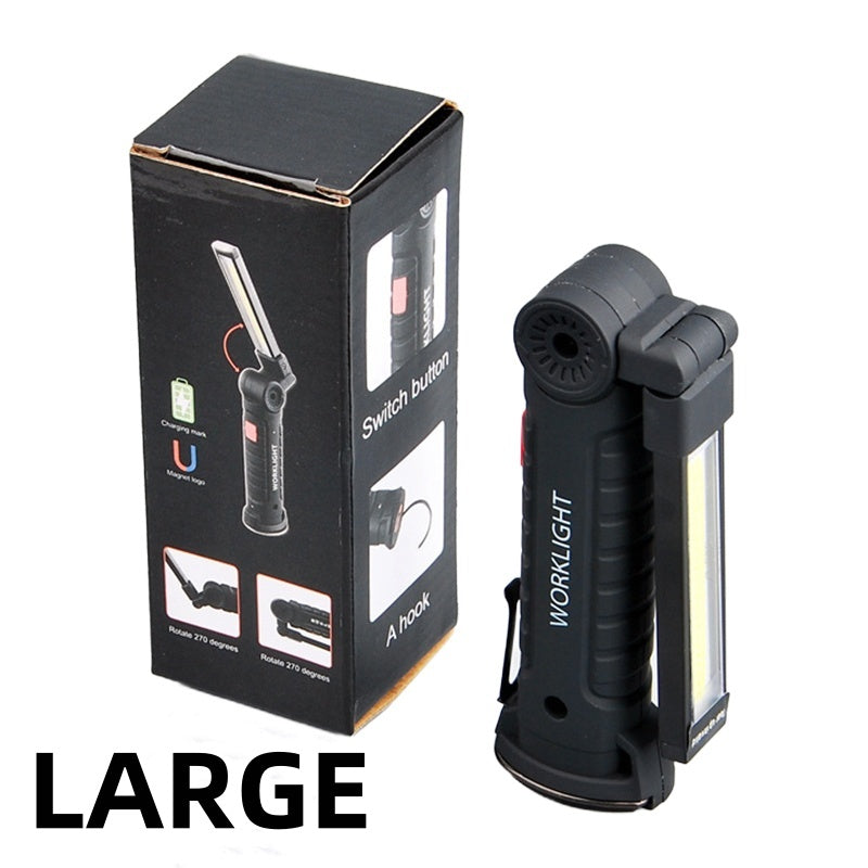 Foldable LED Work Lights Set with Magnetic Base