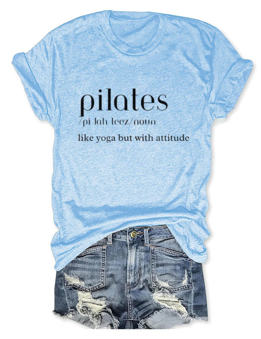 LifPilates: Like Yoga But With an Attitude  t-shirt