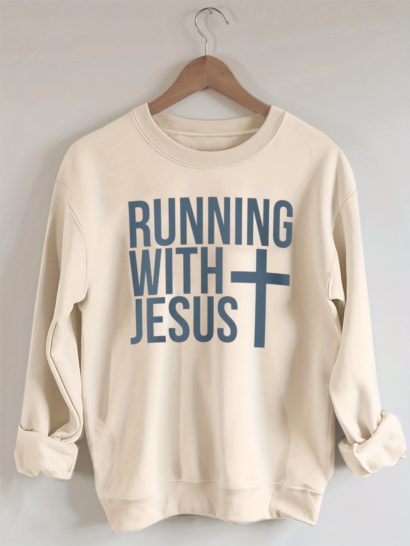 Running With Jesus Sweatshirt