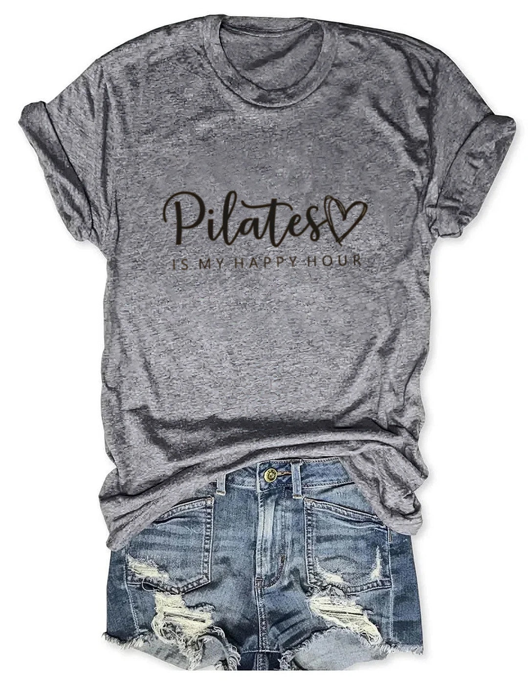 Pilates is My Happy Hour  t-shirt