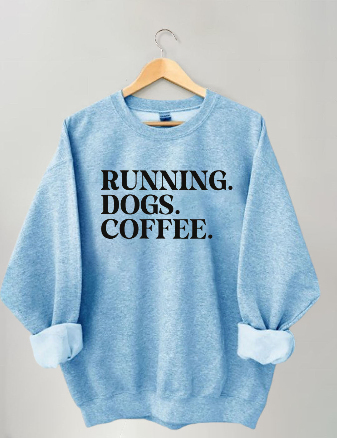 Running Dogs and Coffee Sweatshirt