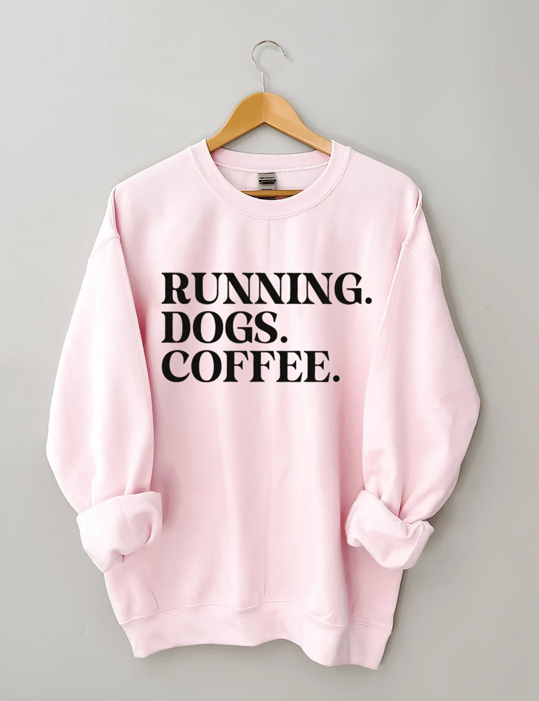 Running Dogs and Coffee Sweatshirt