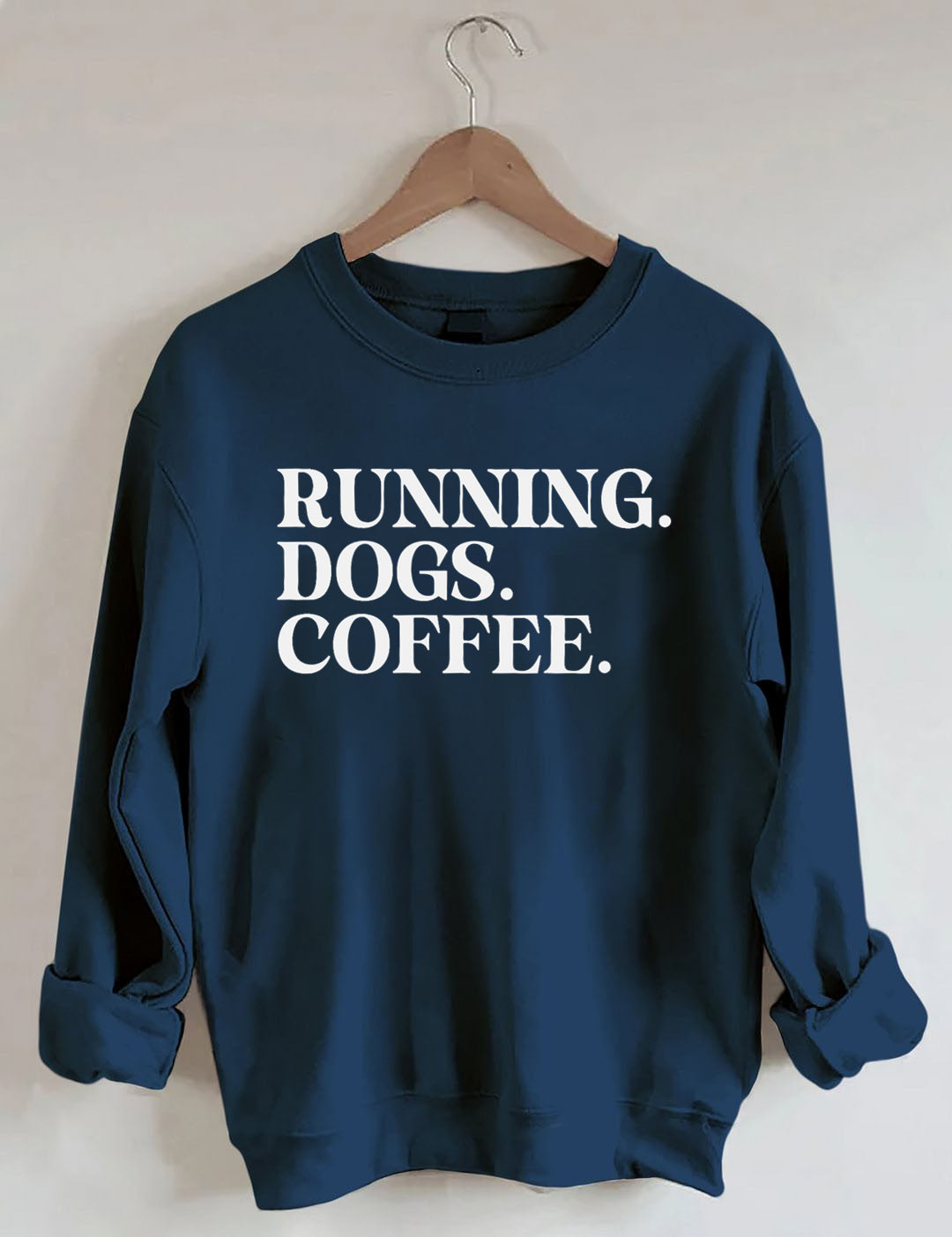 Running Dogs and Coffee Sweatshirt