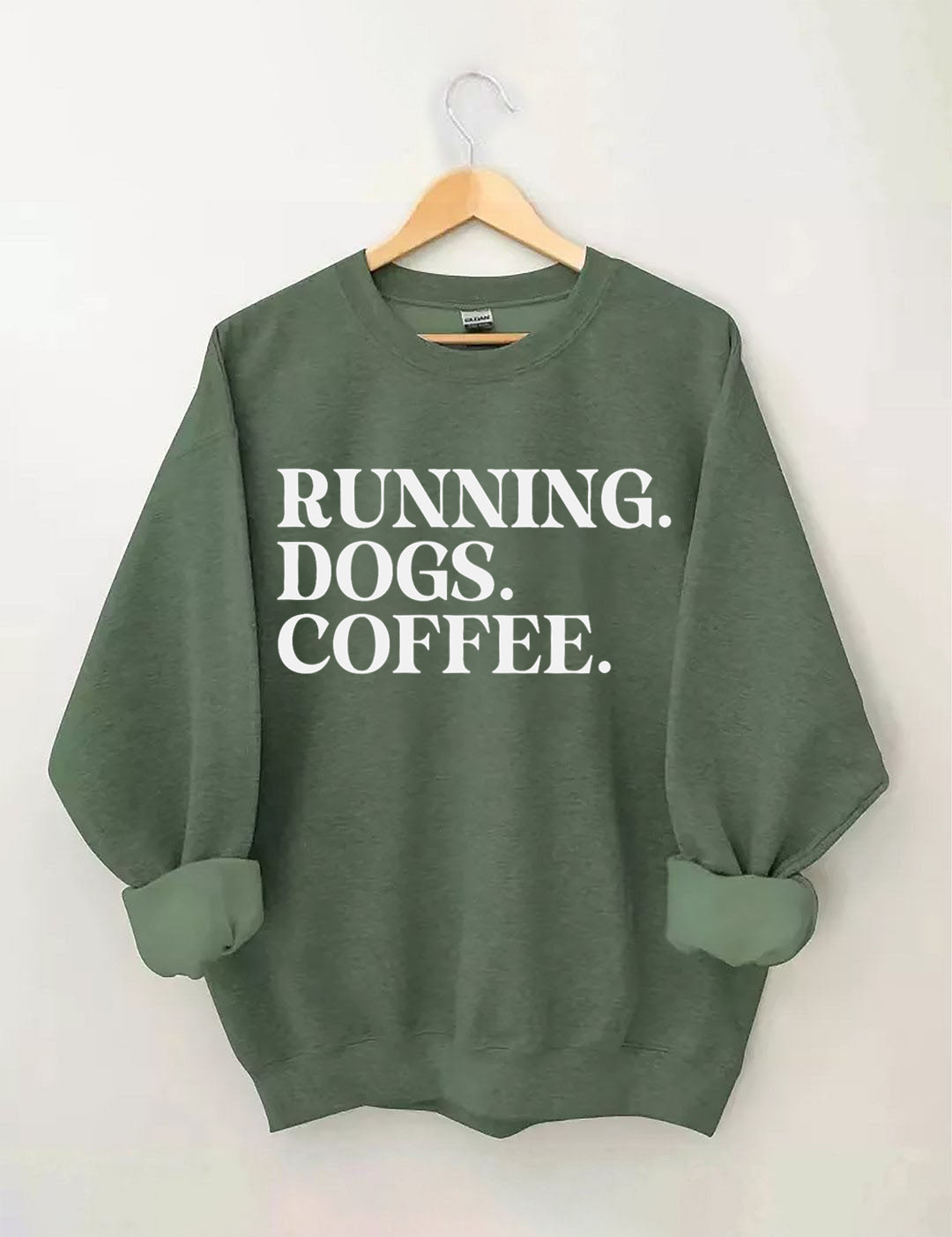 Running Dogs and Coffee Sweatshirt