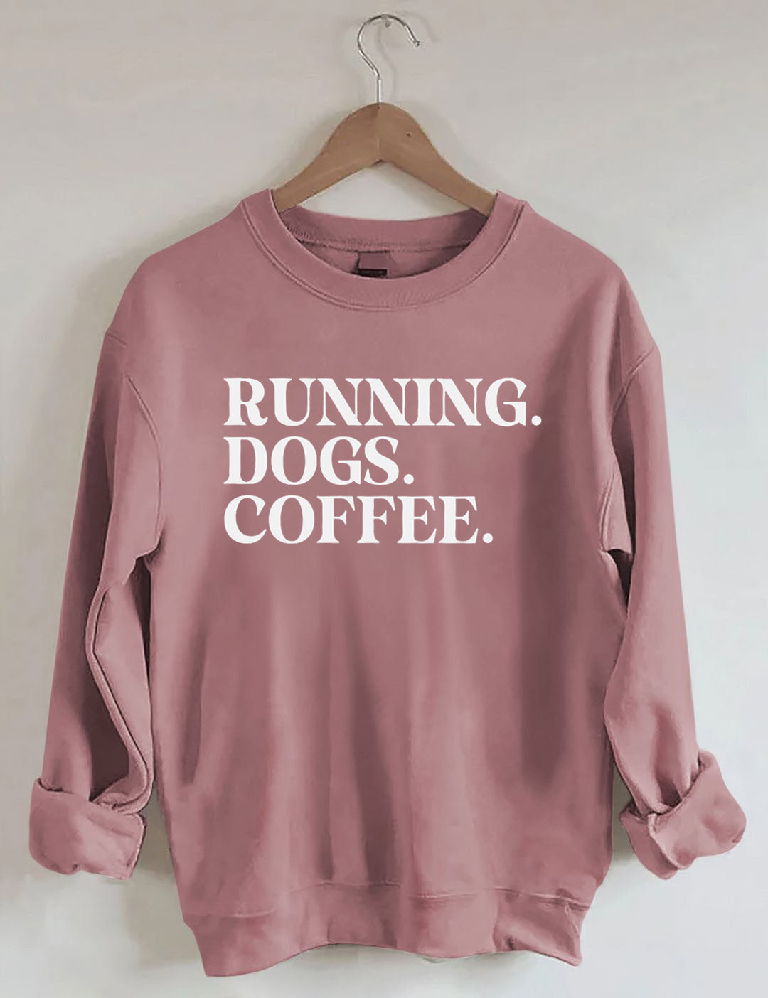 Running Dogs and Coffee Sweatshirt
