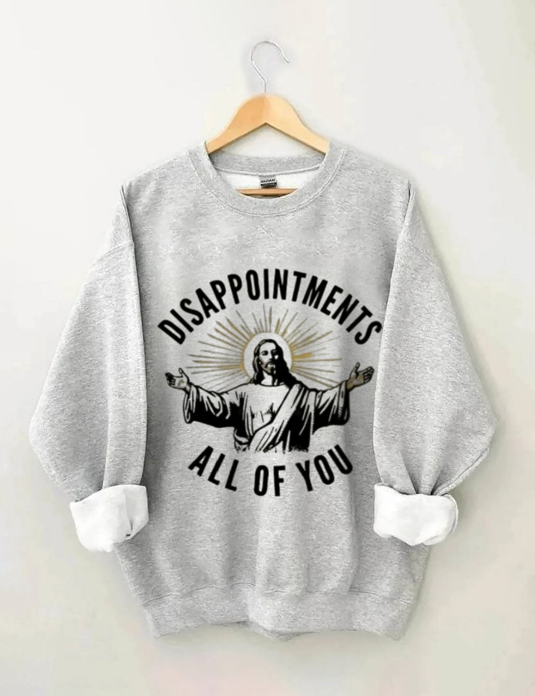 Retro school punk rock band printed design pattern  Sweatshirt