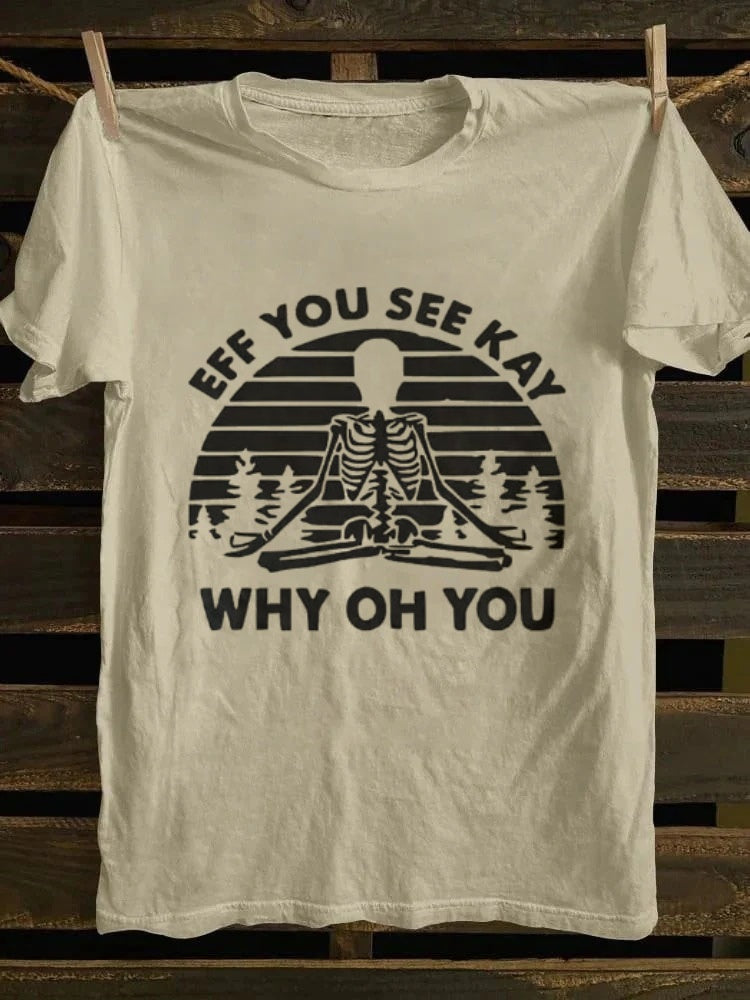 Retro school punk rock band printed design pattern T-shirt