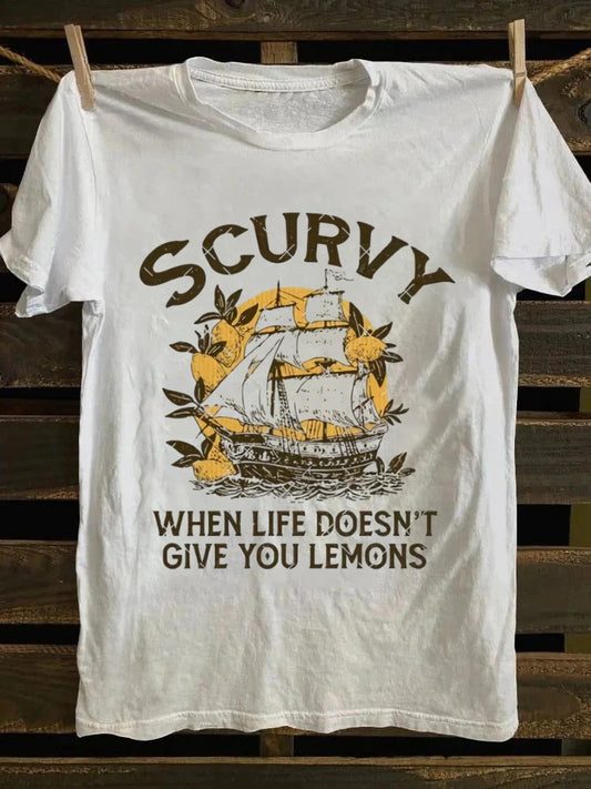 Retro school parody and fun style nostalgic movie, TV series and film pattern T-shirt