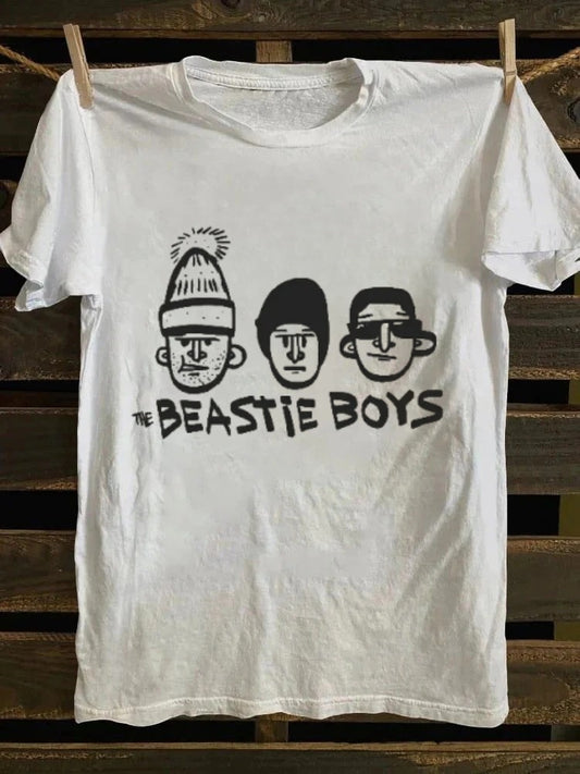 Retro Beastie Boys Graphic T-Shirt – Unisex Retro Streetwear Tee