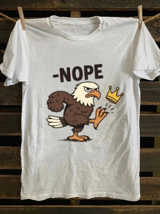 No Kings In America T-shirt Retro