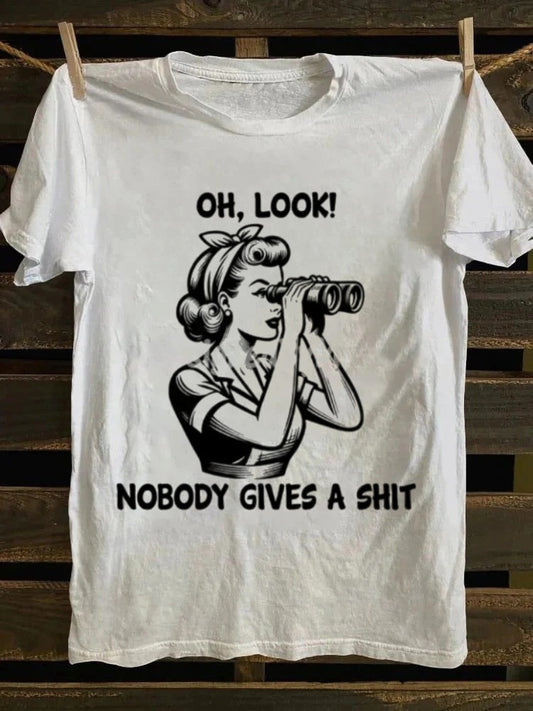 Retro old school punk rock band printed design pattern T-shirt