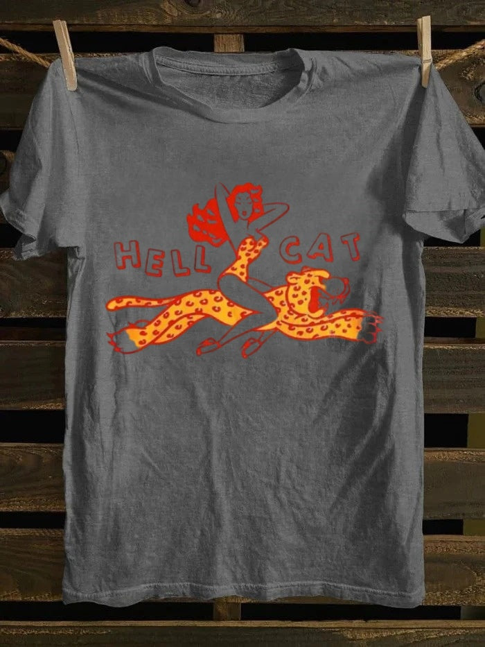 Retro old school style, retro rebel, retro poster art classic T-shirt - bold American style