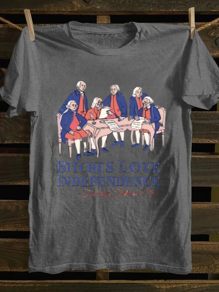 Bitches Love Independence T-shirt