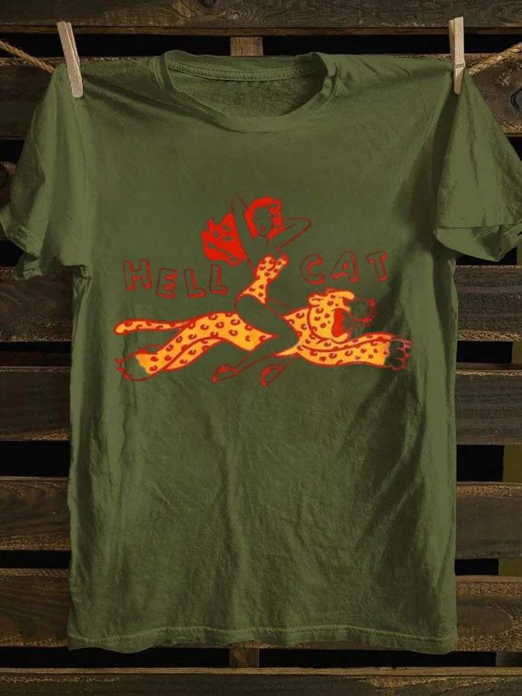 Retro old school style, retro rebel, retro poster art classic T-shirt - bold American style