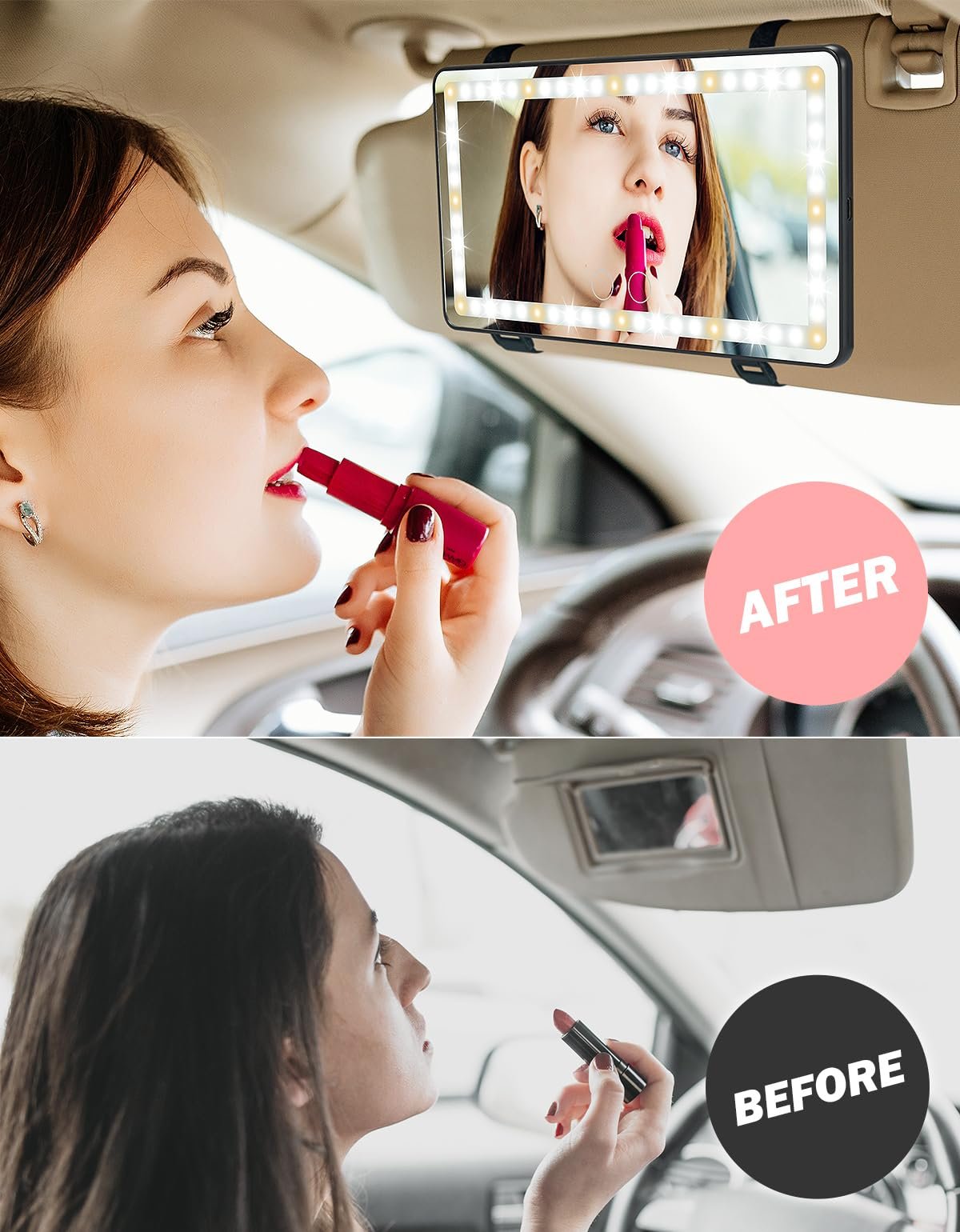🔥SUMMER HOT SALE 49% OFF🔥Sun Visor Makeup Mirror