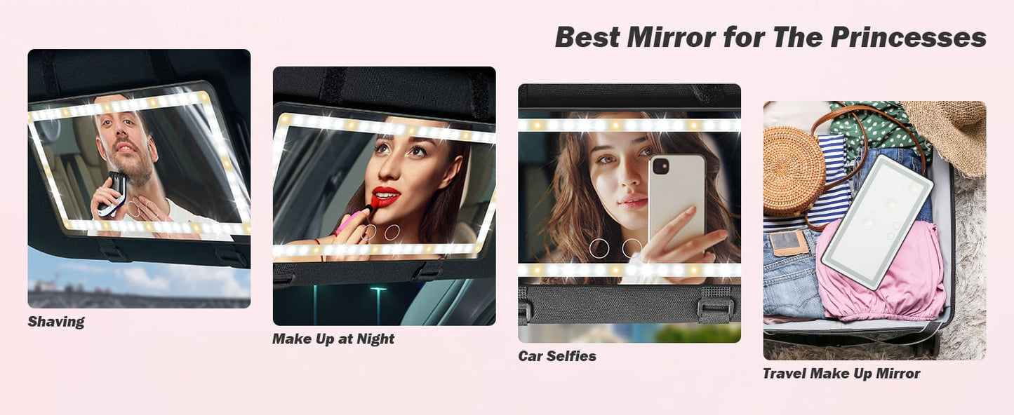 🔥SUMMER HOT SALE 49% OFF🔥Sun Visor Makeup Mirror