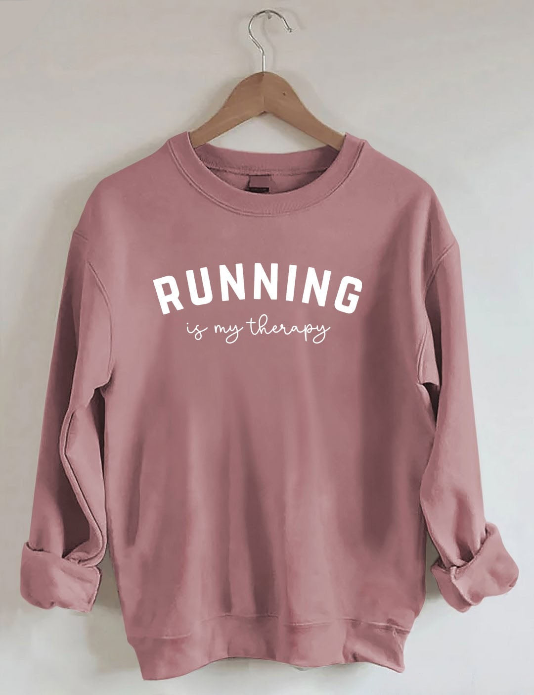 Running Is My Therapy Sweatshirt
