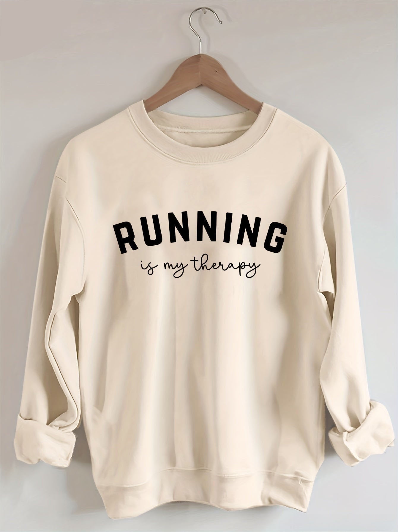 Running Is My Therapy Sweatshirt
