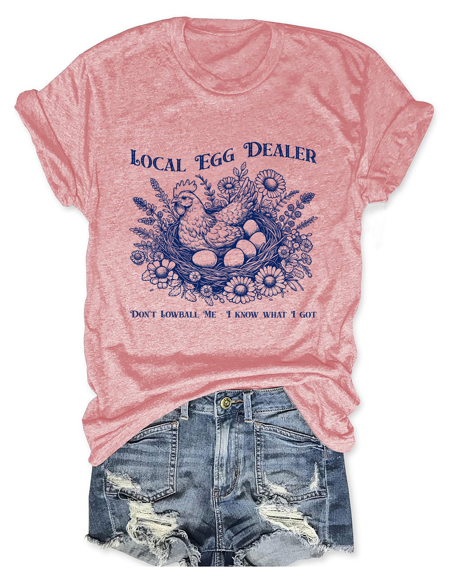 Local Egg Dealer Chicken Farm T-shirt