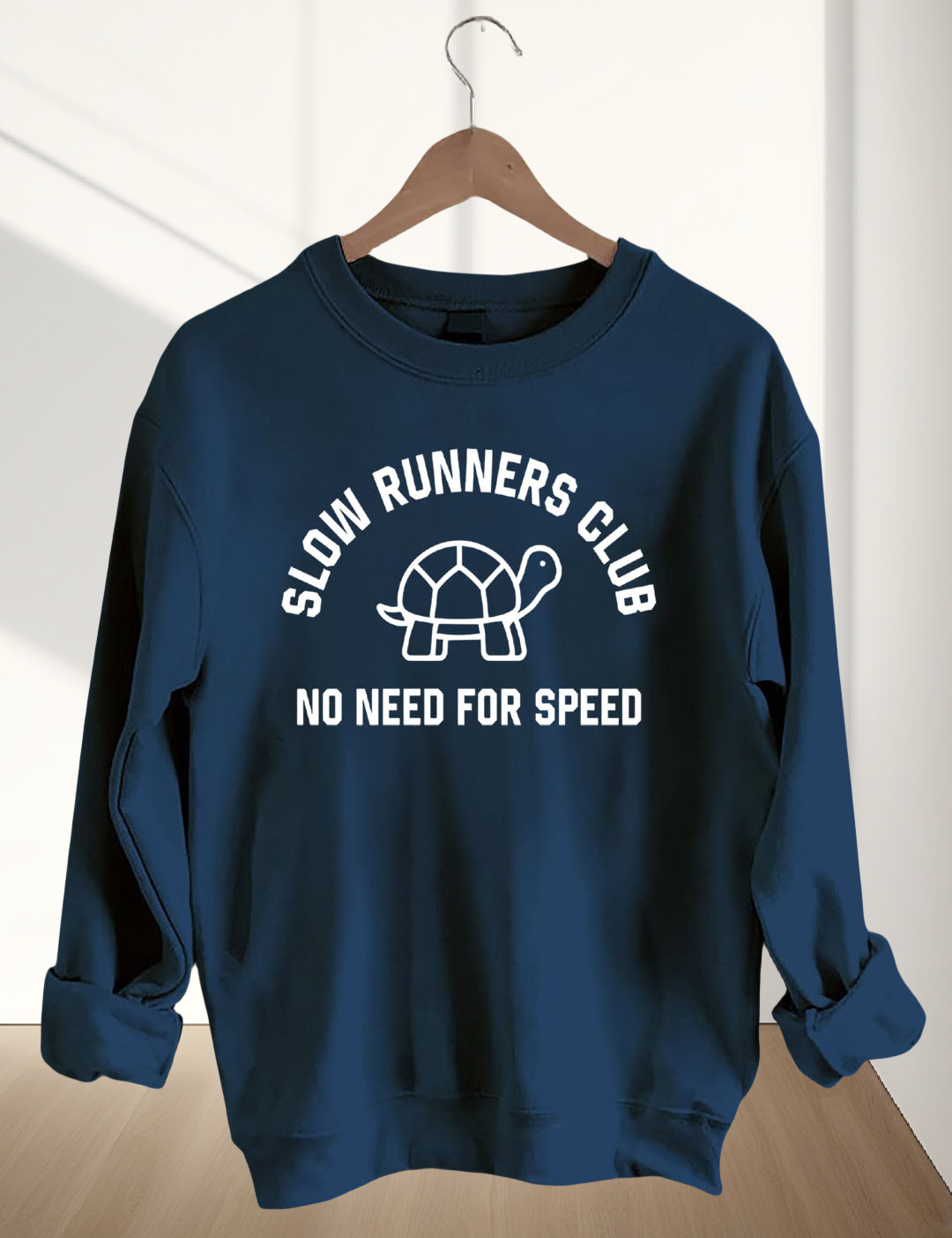 Slow Runner Club No Need For Speed Sweatshirt