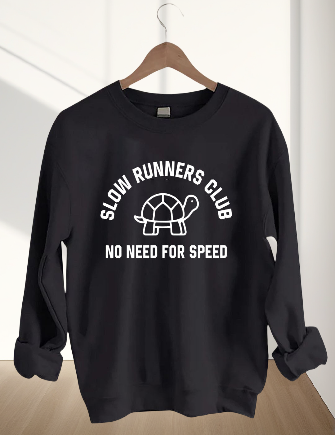 Slow Runner Club No Need For Speed Sweatshirt