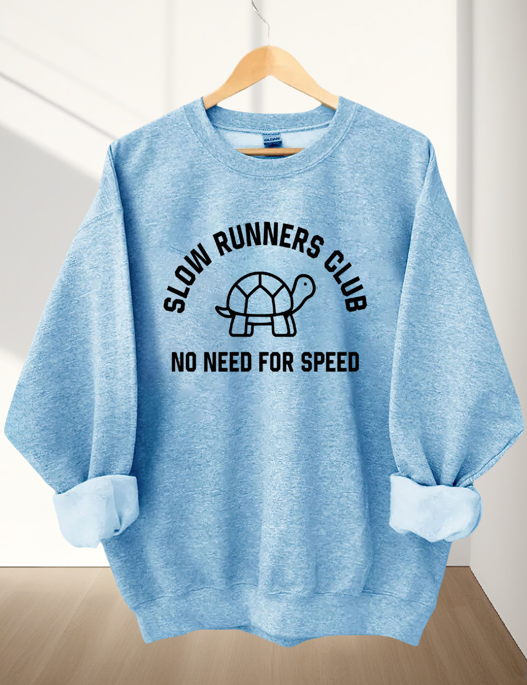 Slow Runner Club No Need For Speed Sweatshirt