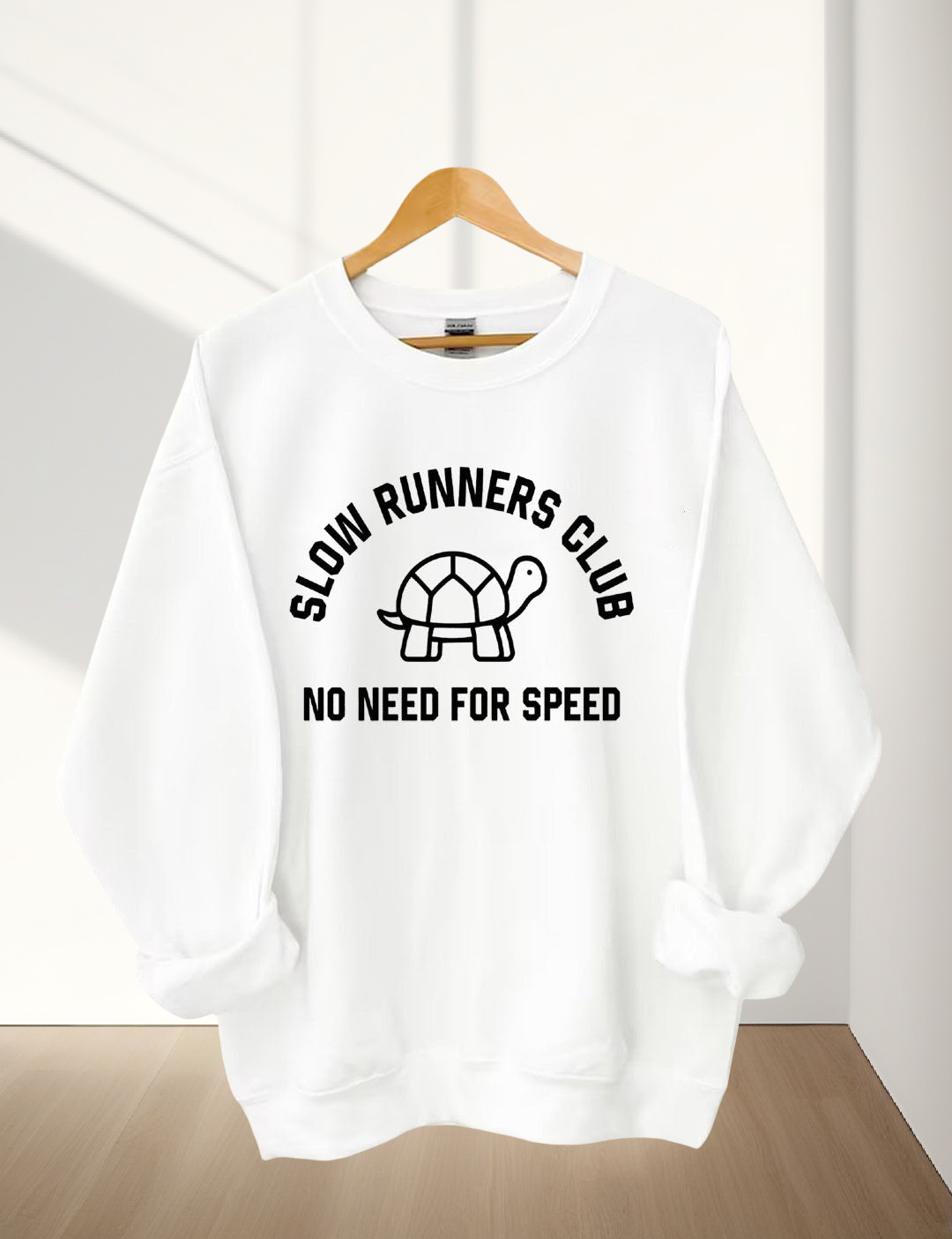Slow Runner Club No Need For Speed Sweatshirt