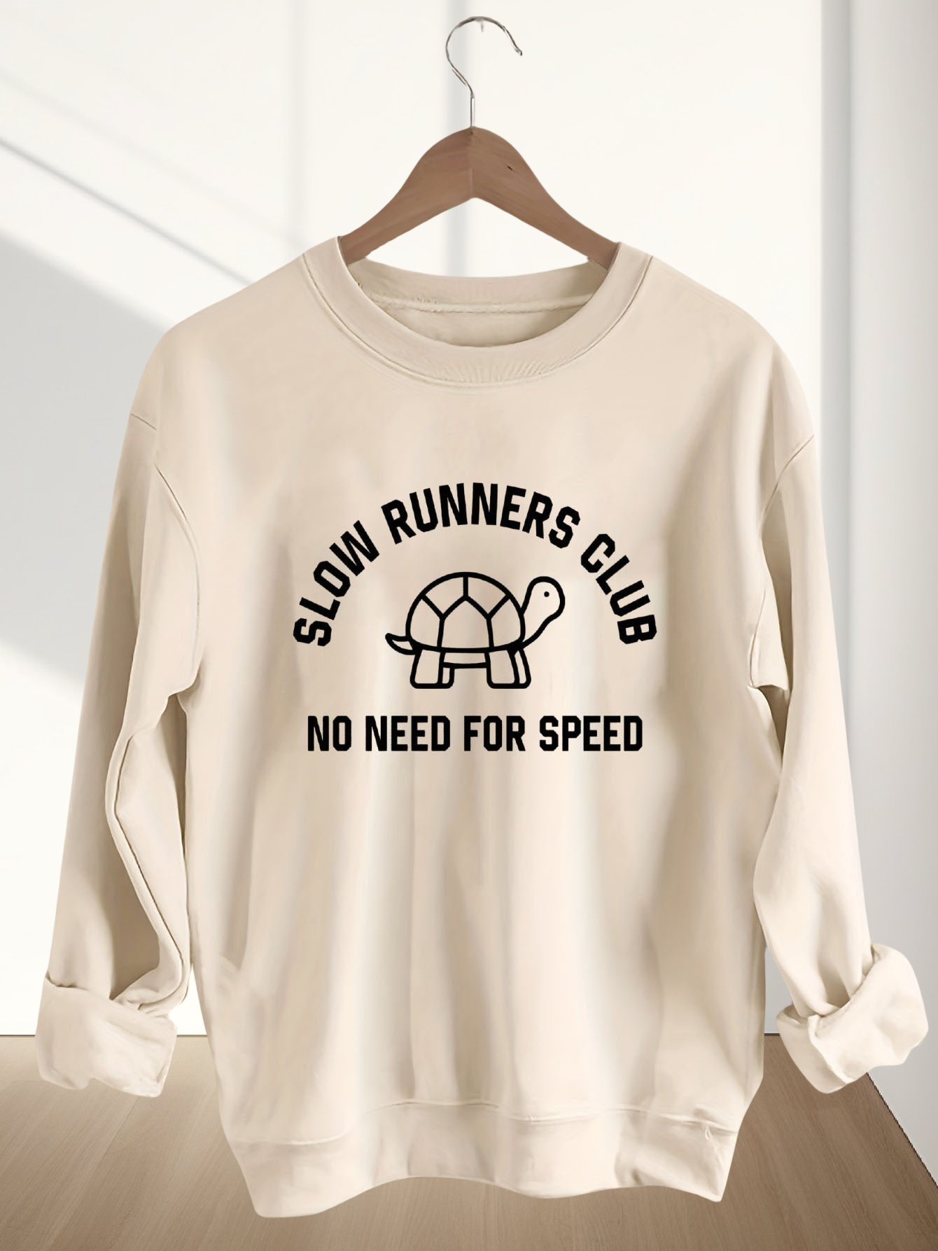 Slow Runner Club No Need For Speed Sweatshirt
