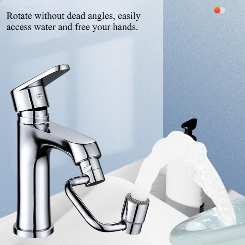 🔥 Bestseller 50% Off 💧🚰 Universal Sink Tap Adaptor ✨1440° Rotatable Faucet Aerator Extension