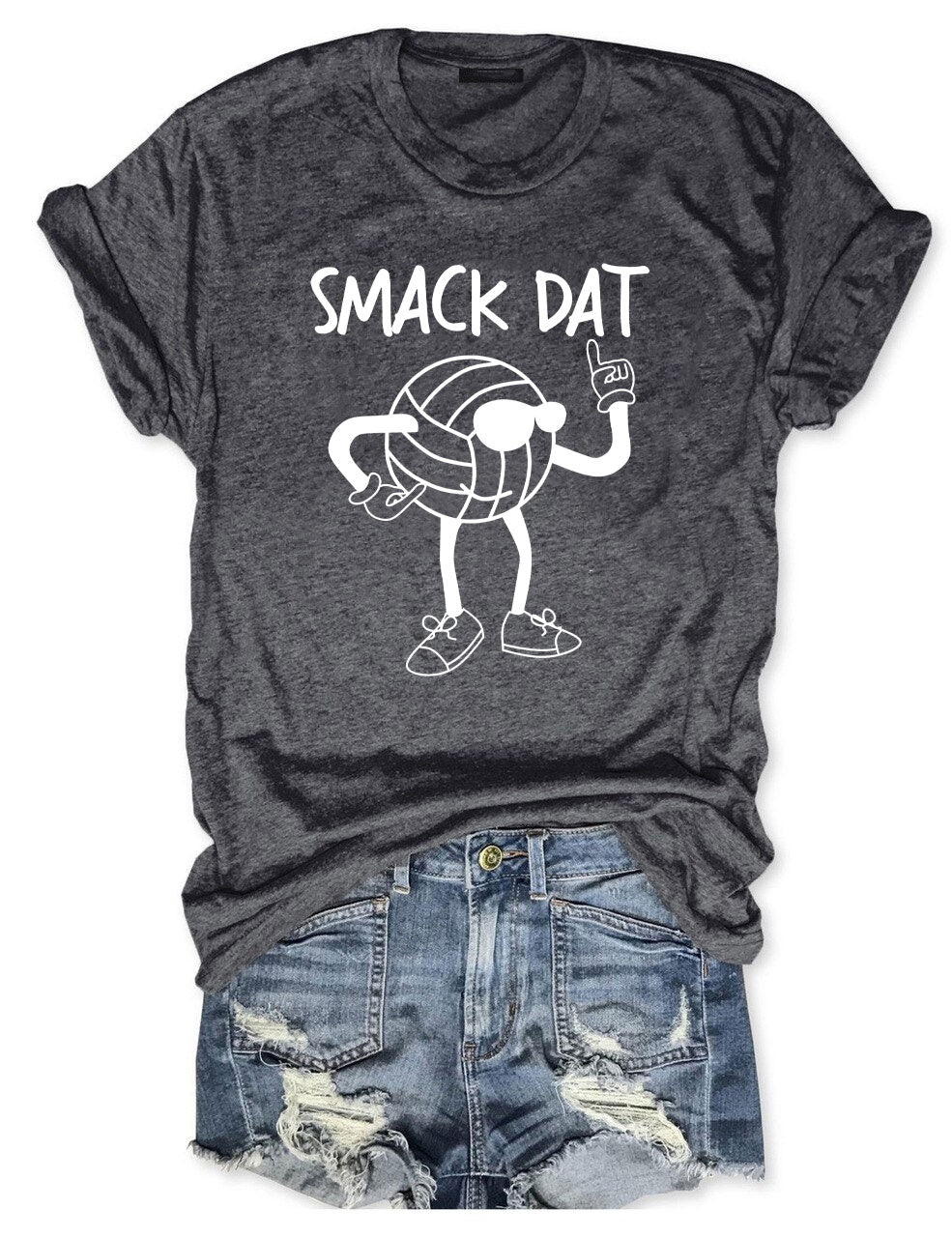 Smack Dat Volleyball Player T-shirt