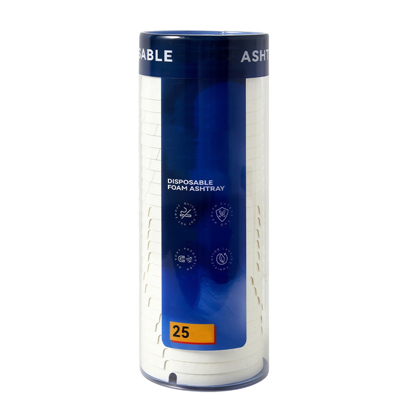 Disposable Ashtrays with Ash Absorbing Gel