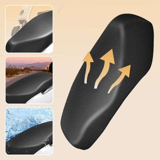 🔥Buy 1 Get  1🔥🛵💧 Waterproof Artificial Leather Seat Cover for Electric Moped - Stylish Protection Buy More Get More Ride with Confidence