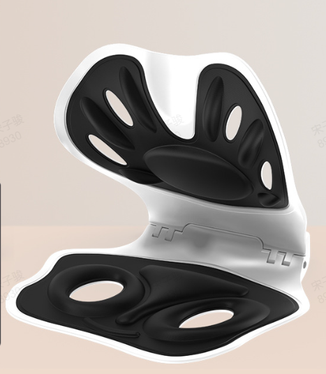 💯Ergonomic back and lumbar support cushion in memory foam for chair