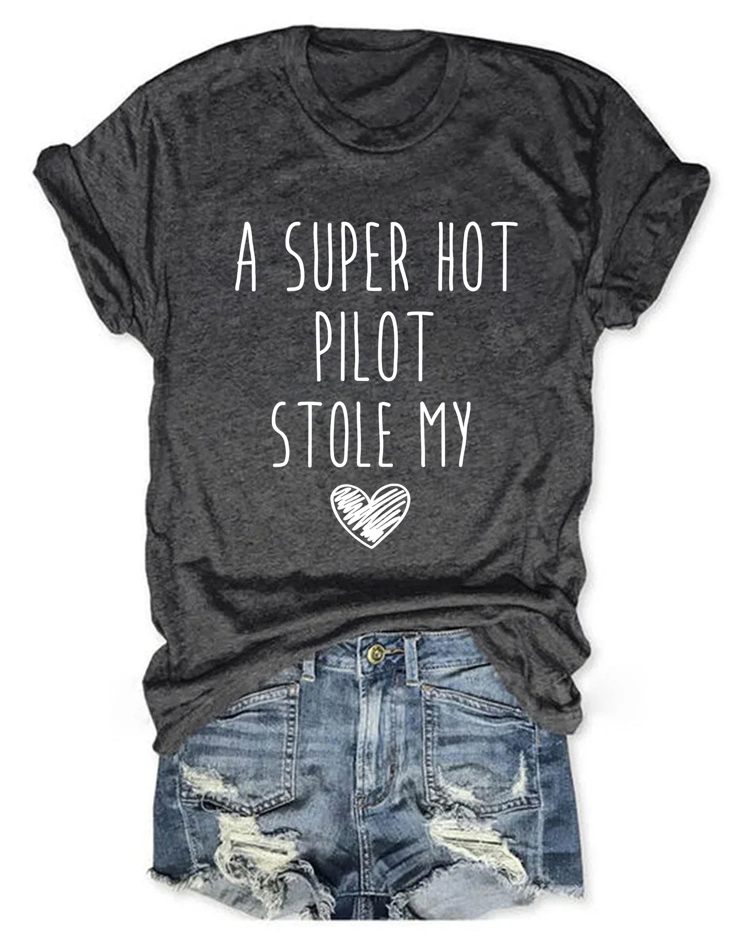 A Super Hot Pilot Stole My Heart T-shirt dance