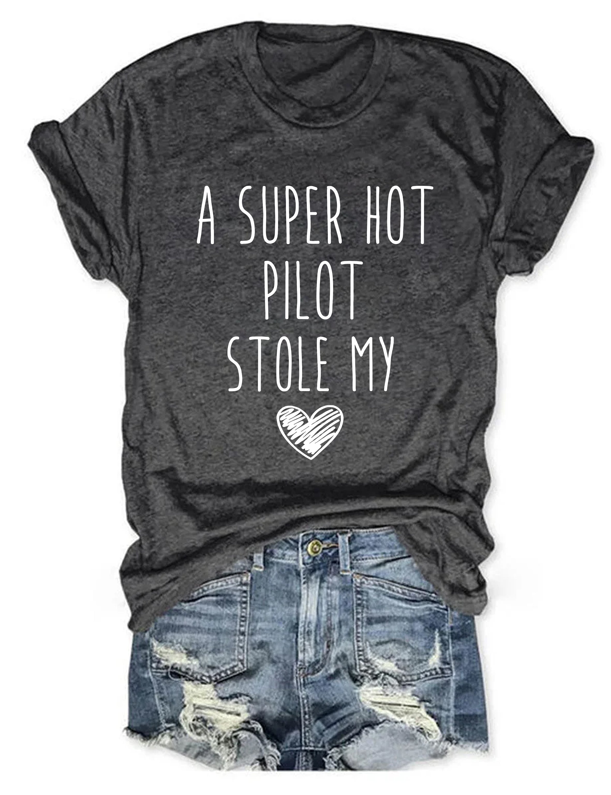 A Super Hot Pilot Stole My Heart T-shirt dance