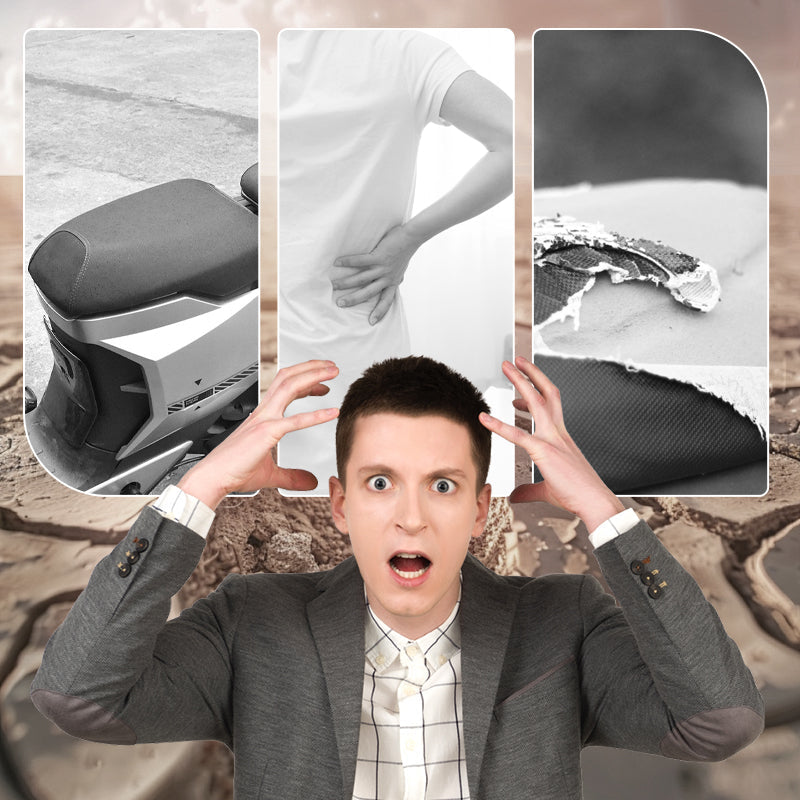 🔥Buy 1 Get  1🔥🛵💧 Waterproof Artificial Leather Seat Cover for Electric Moped - Stylish Protection Buy More Get More Ride with Confidence