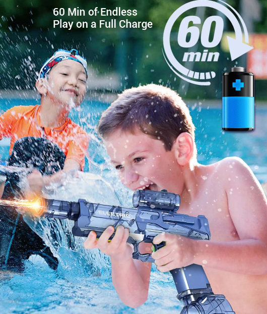 🔥Clearance Sale🔥Fast Mode Ice Explosion Pistol Water Gun