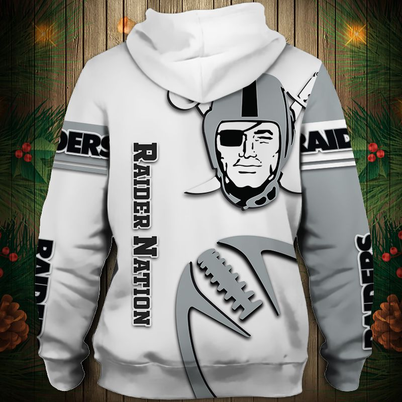 Las Vegas Raiders 2025 New 3D Graphic Hoodie