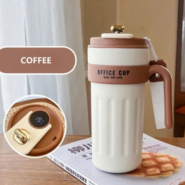 Gift Idea🔥🔥Led Temperature Display Coffee Mug 😊