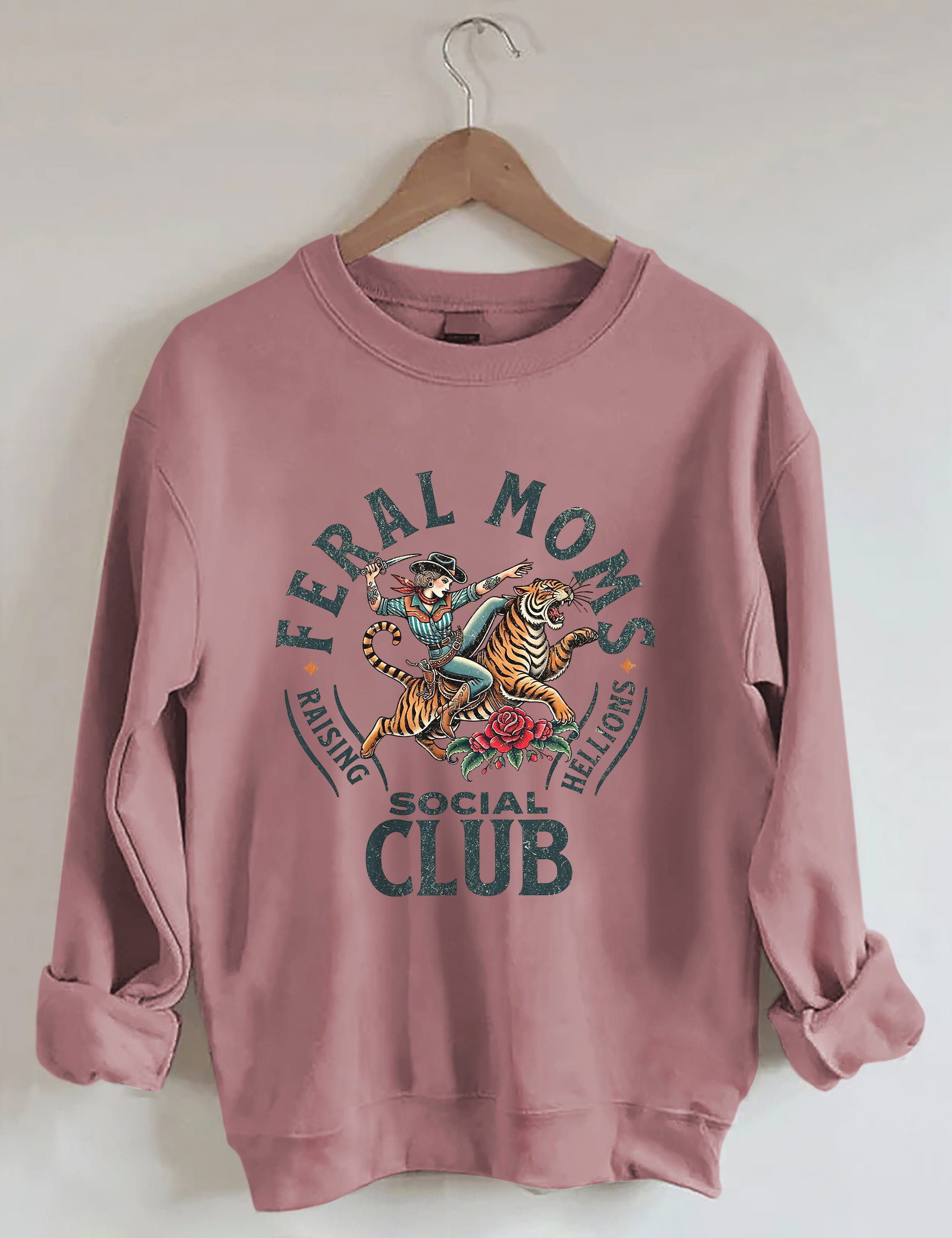 Feral Moms Social Club Sweatshirt