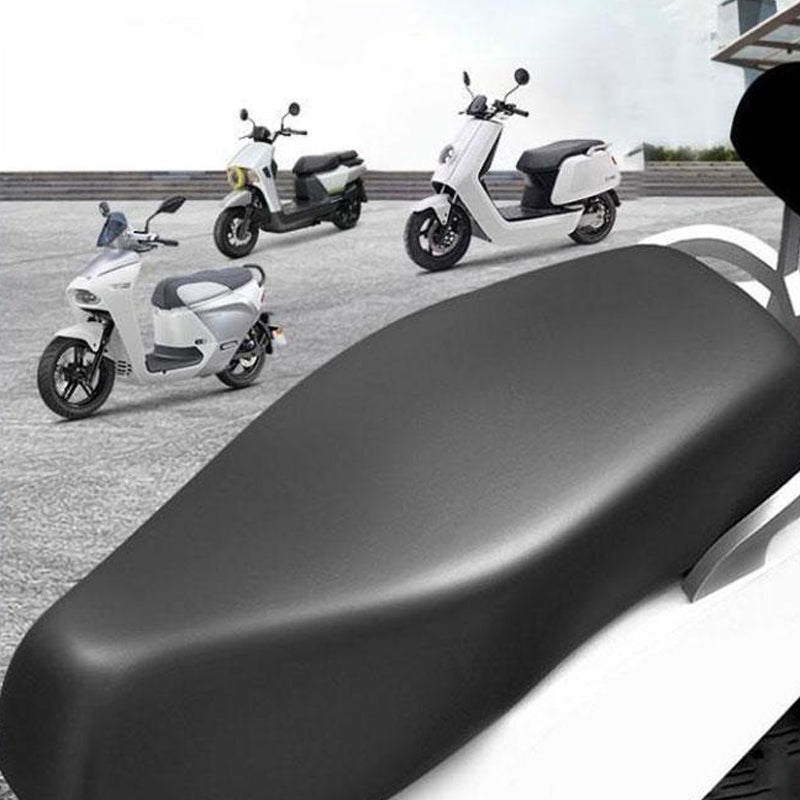 🔥Buy 1 Get  1🔥🛵💧 Waterproof Artificial Leather Seat Cover for Electric Moped - Stylish Protection Buy More Get More Ride with Confidence