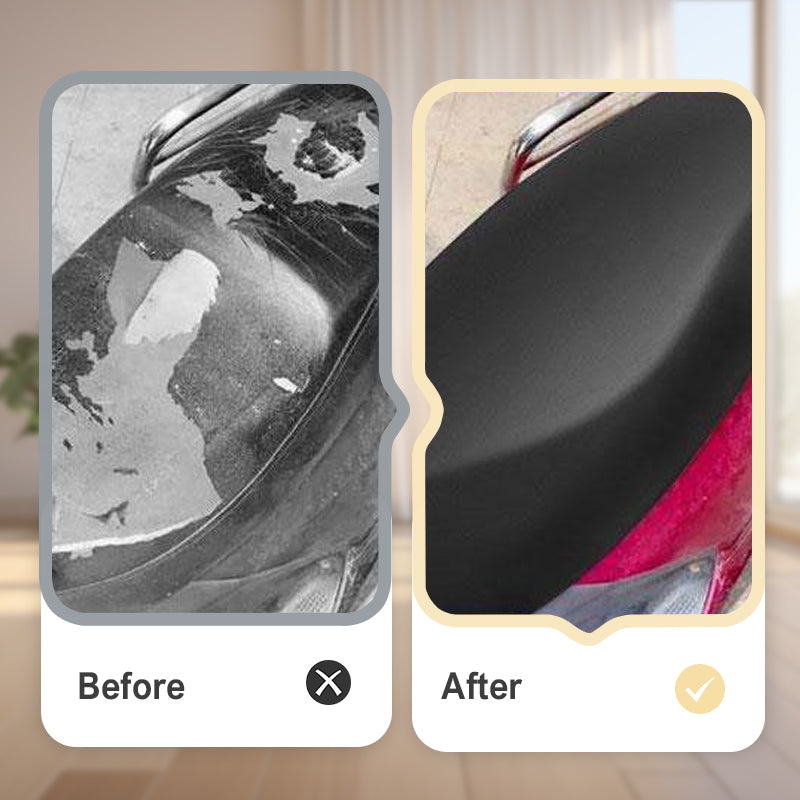 🔥Buy 1 Get  1🔥🛵💧 Waterproof Artificial Leather Seat Cover for Electric Moped - Stylish Protection Buy More Get More Ride with Confidence