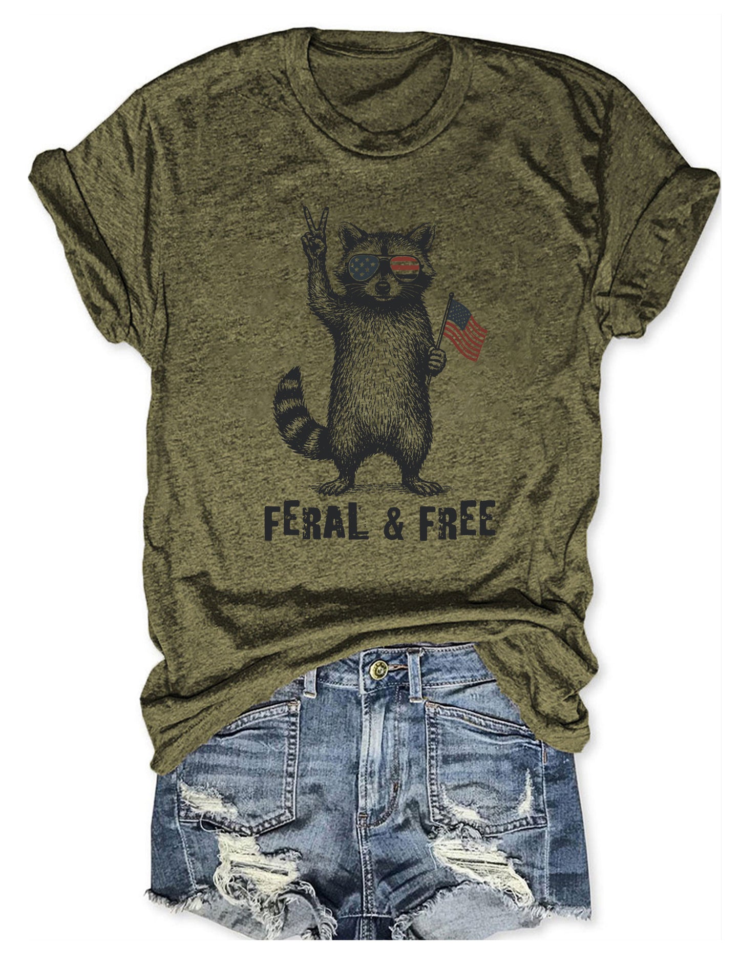 Feral But Free T-shirt