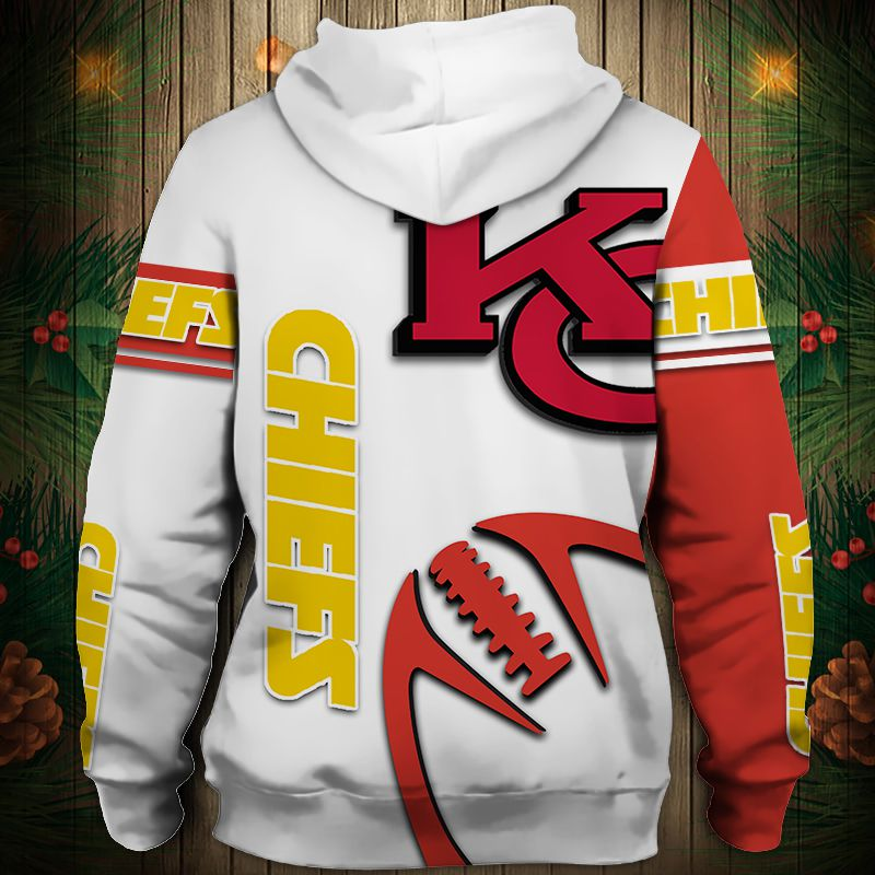 Kansas City Chiefs 2025 New 3D Graphic Hoodie