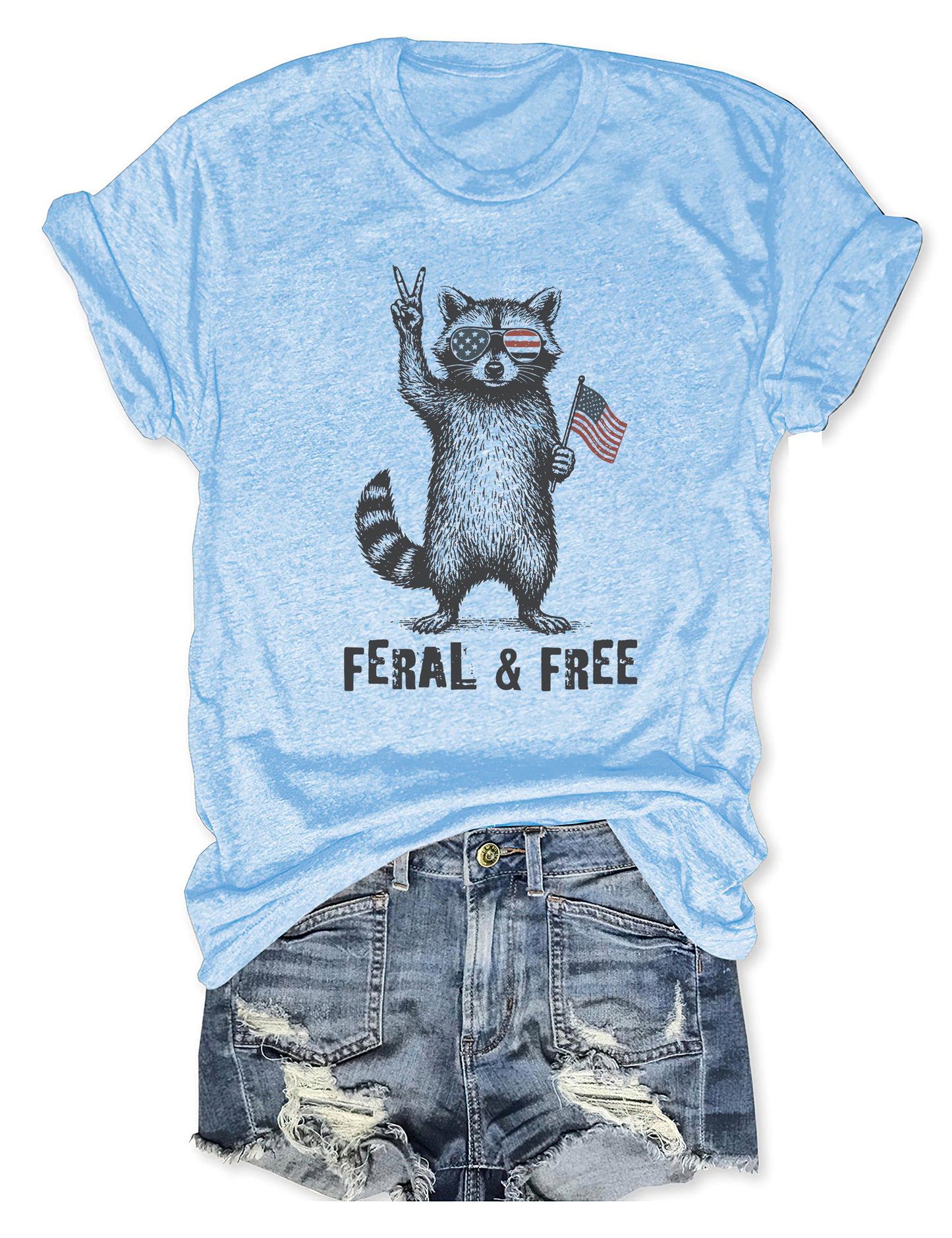 Feral But Free T-shirt