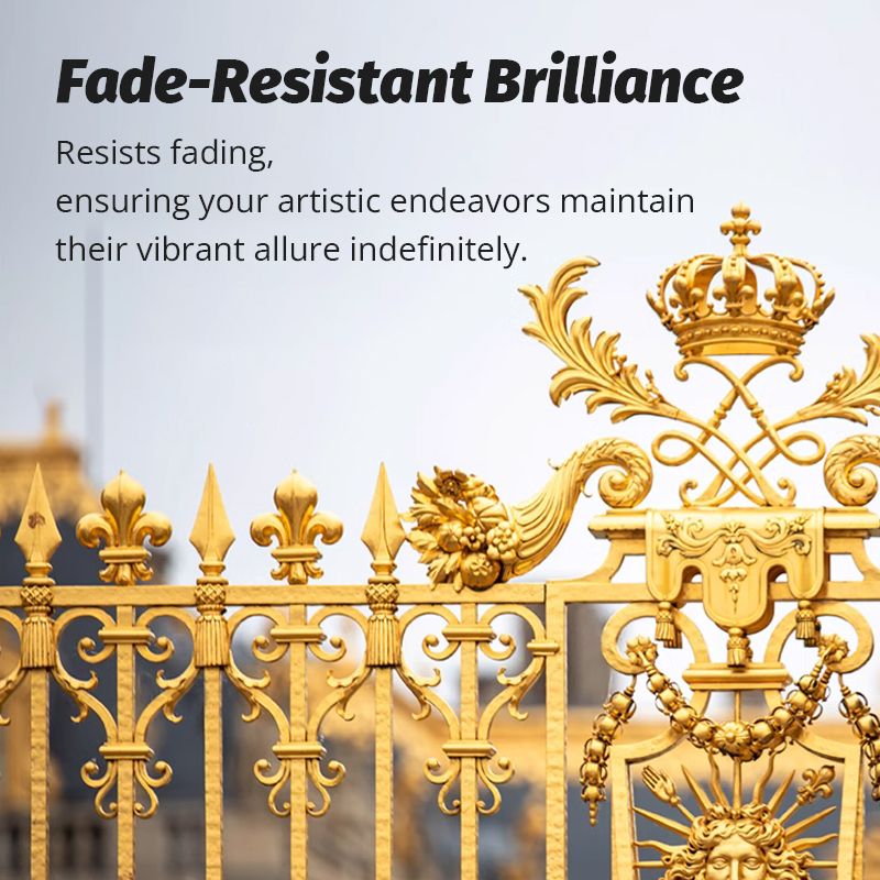 🔥HOT SALE 🔥Water Based Gold Leaf Paint For Art, Painting, Handcrafts